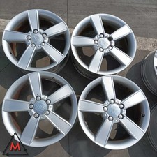 SET 4 CERCHI IN LEGA 7Jx17 5x112 ET54 per SEAT LEON MK2 2005-2009 usati (107885)