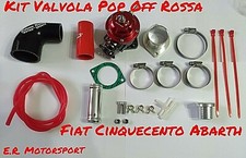 Fiat Cinquecento Abarth kit Valvola Pop Off Regolab ROSSA Extreme Racing 500 595