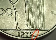 ERRORE 100 LIRE  1972 MINERVA