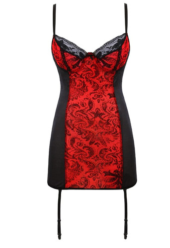 Corsetto reggicalze nero - reggicalze,