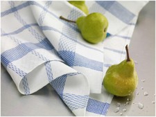 STROFINACCI CANOVACCIO 4 PEZZI LAVORAZIONE JACQUARD TESSUTO MISTO LINO