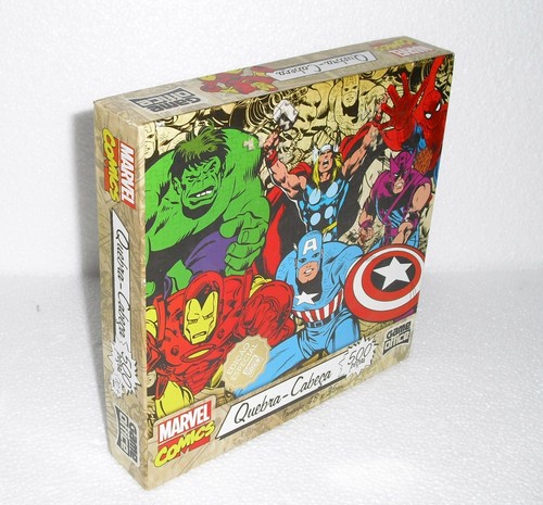 Puzzle marvel comics quebra - comics,
