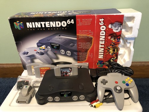 Console nintendo con - nintendo, 64