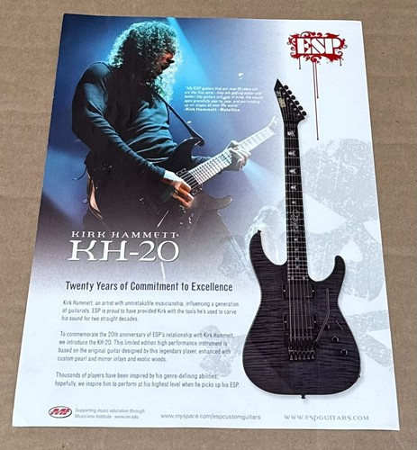 Esp chitarre kirk hammett - hammett, di