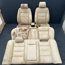 Sedili riscaldati elettrici interni Audi A6 C5 S6 beige champagne