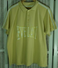 Polo EVERLAST gialla Spell Out