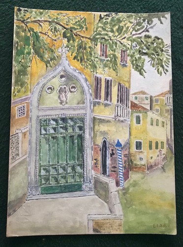 Quadro dipinto acquerello - quadro,