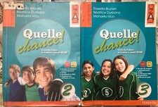 Quelle chance! 2+3 Livre de l’élève et Cahier. CD solo nel vol. 3	 di Rossella B