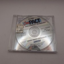 Manuale officina catalogo parti di ricambio Fiat Seicento Panda ecc. su CD 2003.
