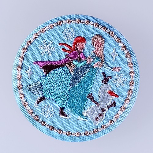 Frozen distintivo in - frozen, latta