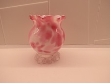 Antique Vintage Pink & White