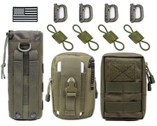3 Pack Molle Pouches,Utility