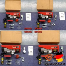 Paranco elettrico verricello con telecomando 200 kg-800 kg 230V
