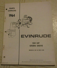 1964 Evinrude 150 HP stern