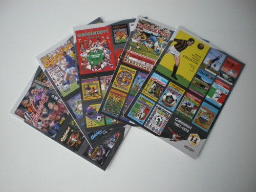 Cartoline scelta calciatori - cartoline,