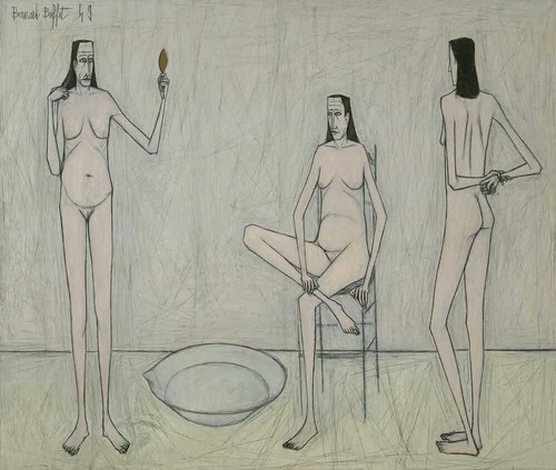 Tre nudi bernard buffet - di,