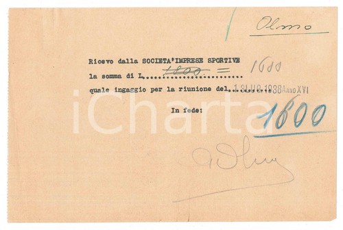 1938 ciclismo milano vigorelli - ciclismo,