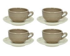 TOGNANA SET 4 TAZZA CAFFÈ CON