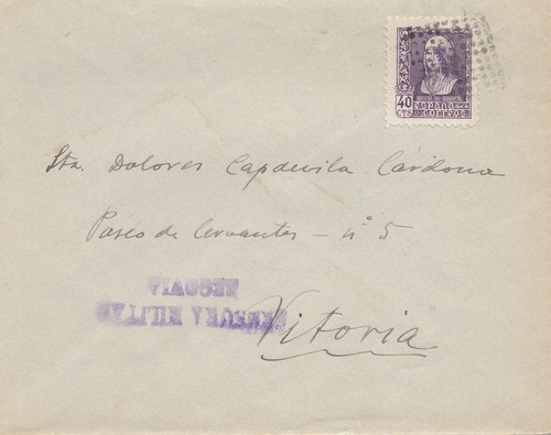 Spagna 193x lettera con - 193x:,