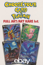 Carte rare Pokemon art -