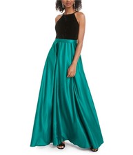 Abito Gonna 2 Toni City Studio Donna, Verde, Junior, 5