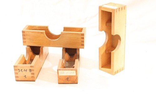 Vecchio cassa legno 21 x - 6,