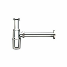 SIFONE BOTTIGLIA DA 1"¼  CROMATO LAVABO SANITARI BAGNO
