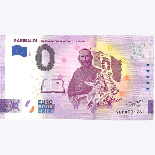 Zero euro souvenir - zero,