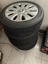 4 CERCHI FERRO SEMINUOVI BMW