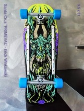 skateboard santa cruz PRIMEVAL completo mai utilizzato
