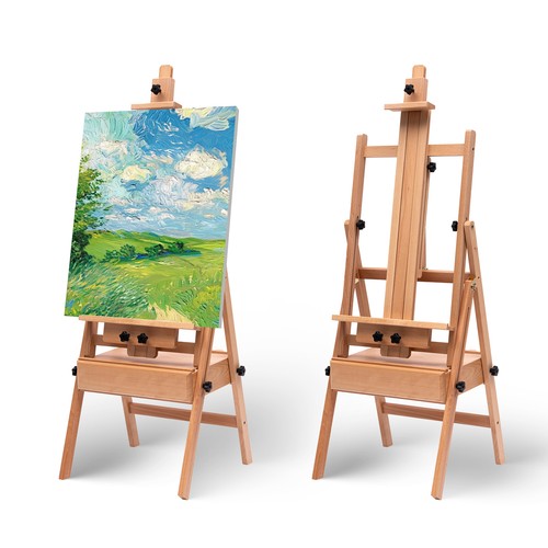 Cavalletto pittura con - pittura,