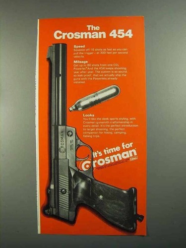 Pubblicità pistola crosman - pubblicità,