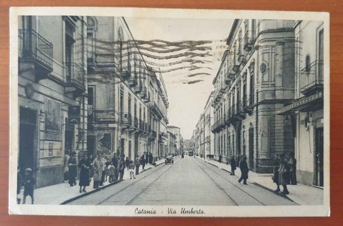 Cartolina epoca viaggiata - cartolina, d'epoca
