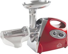 Dcg PASSAPOMODORO e MACCHINA TRITACARNE ELETTRICO MULTIFUNZIONE 1200W