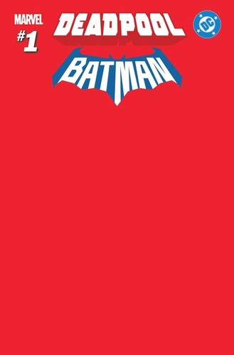 Deadpool batman red blank - 1,