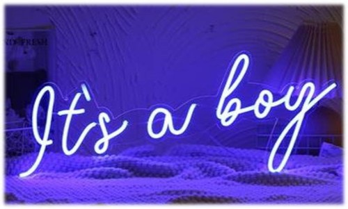 Scritta neon light - , a
