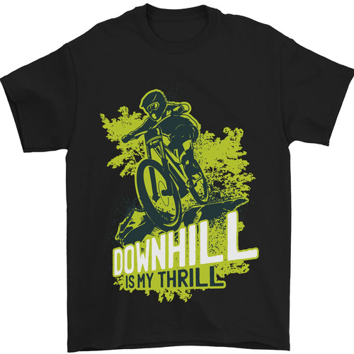 Shirt uomo downhill mountain - t-shirt,