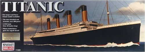 Minicraft models rms titanic - minicraft,