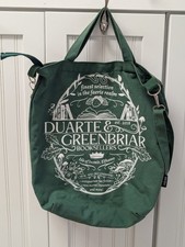 Borsa a libro The Cruel Prince Folk Air Owlcrate verde Duarte & Greenbriar