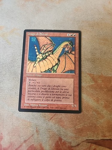Shivan dragon italiano - shivan,