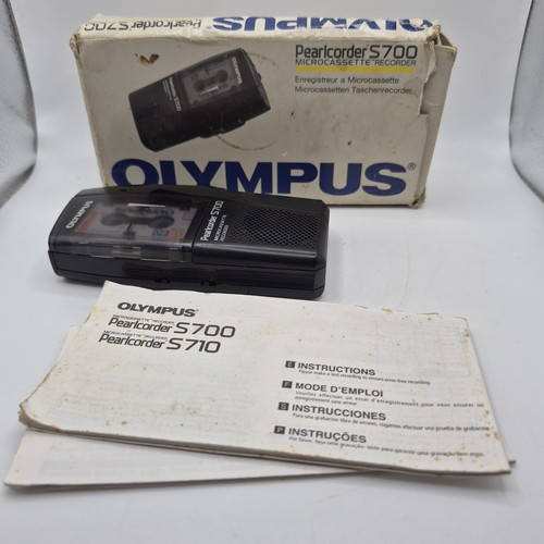 Olympus pearlcorder s700 micro - pearlcorder,