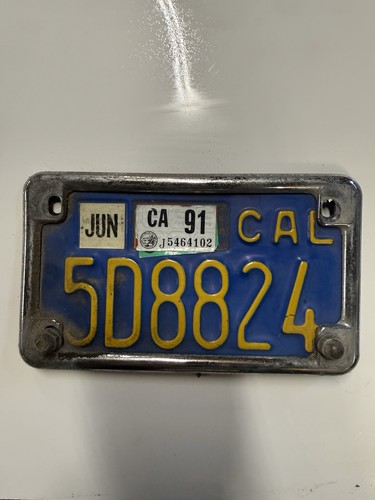 American license plate - plate, man