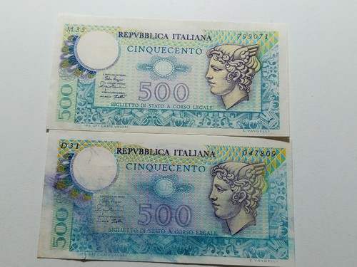 500 lire mercurio errore - lire, di