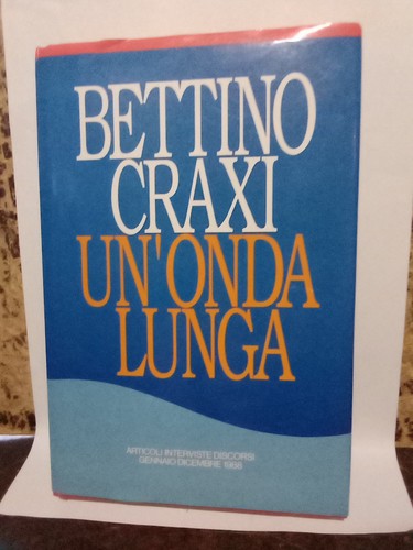 Autografo bettino craxi - bettino,