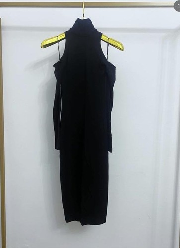 Abito donna balmain nero lana - abito,