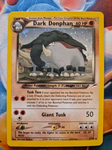 Dark donphan neo destiny - neo,
