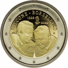 2 Euro Commemorativi del 2022 - FDC da Rotolino o Coin Card - A SCELTA