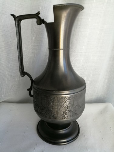 Brocca peltro rama - brocca,