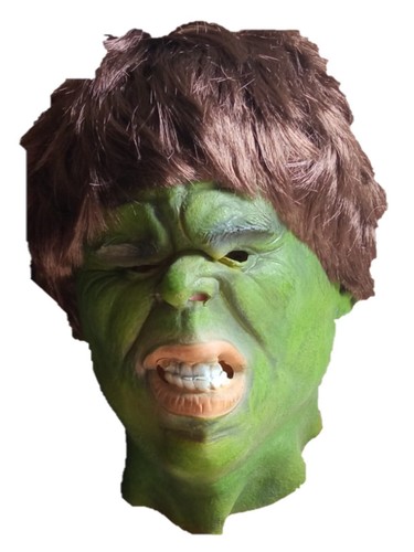 Testa maschera mostro - maschera, verde