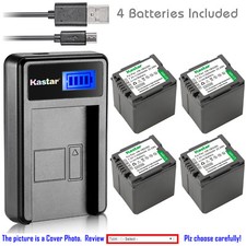 Kastar Battery LCD Charger for